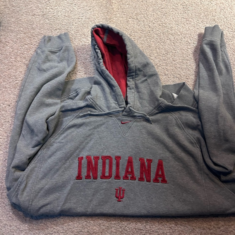 Vintage Indiana Hoosiers Hoodie Nike XL